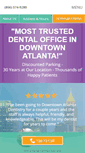 Mobile Screenshot of downtownatlantadentistry.com